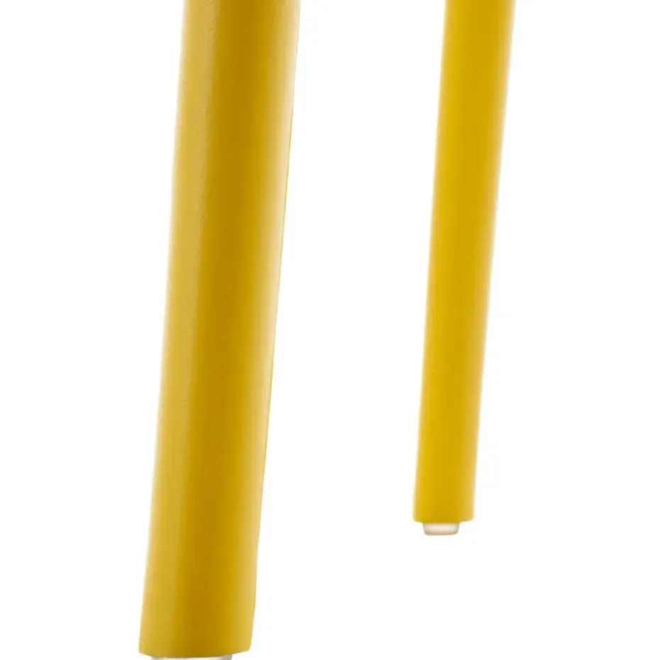 CLP Set van 2 Tuinstoel Hope Kunststof - geel