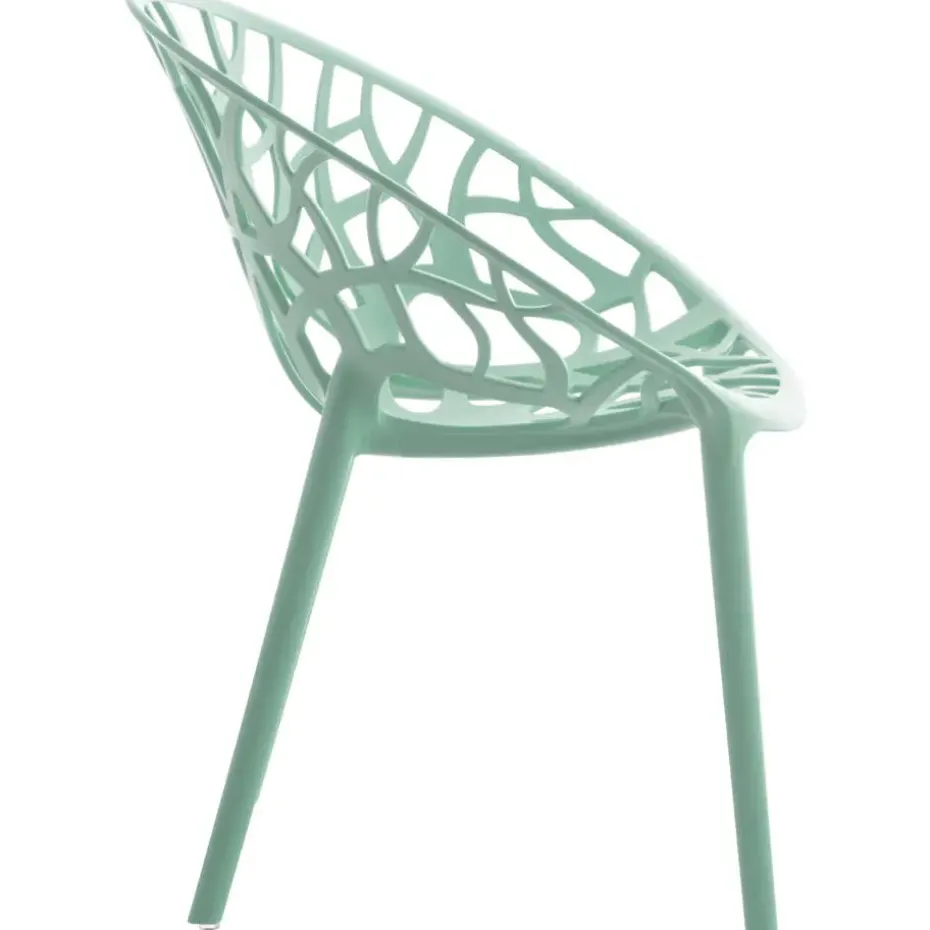 CLP Set van 2 Tuinstoel Hope Kunststof - lichtgroen
