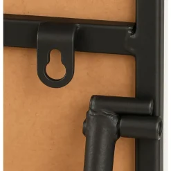 CLP Staande spiegel Moline ovaal - Glas - mat zwart