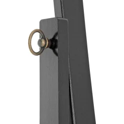 CLP Staande spiegel Yolanda vierkant - Hout - zwart