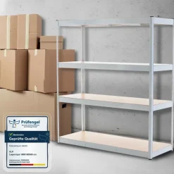 CLP Stellingkast regal Metaal - wit