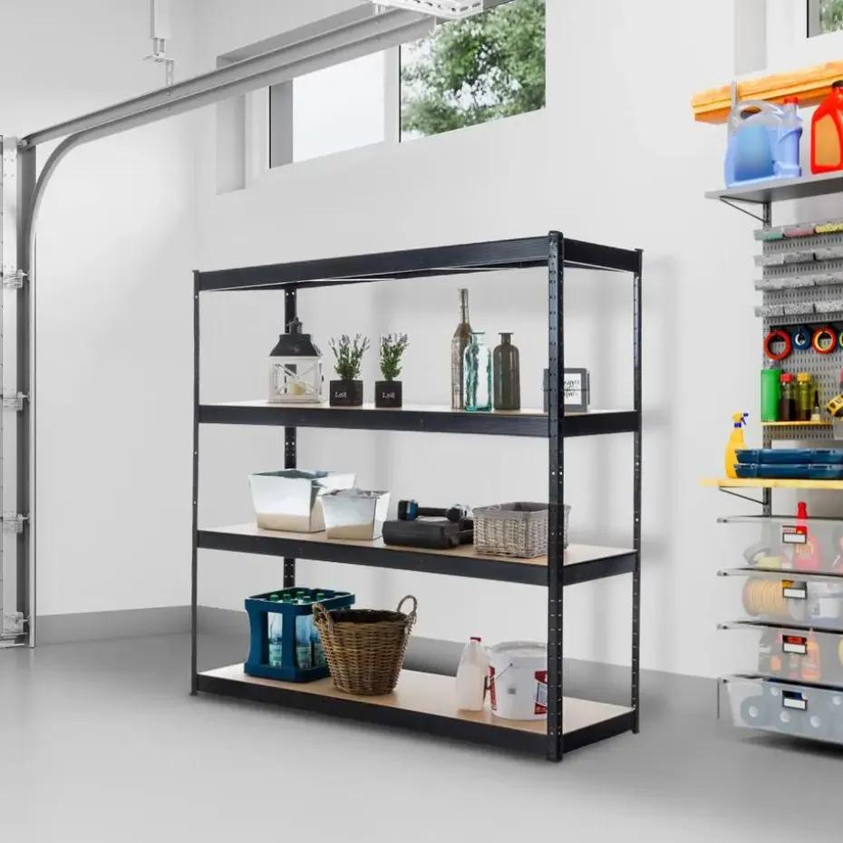 CLP Stellingkast Schwerlastregal Metaal - zwart