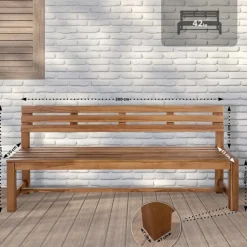 CLP Teakbank Augusta 200 cm