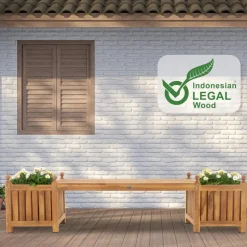 CLP Teakbank Boston 210 cm