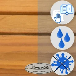 CLP Teakbank Boston 210 cm