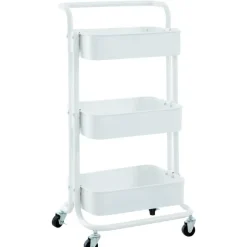 CLP Trolley Mailo Metaal - wit