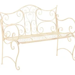 CLP Tuinbank Tara 113 cm - antiek/creme