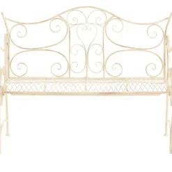 CLP Tuinbank Tara 113 cm - antiek/creme