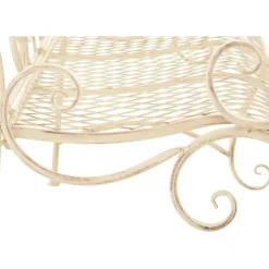 CLP Tuinbank Tara 113 cm - antiek/creme