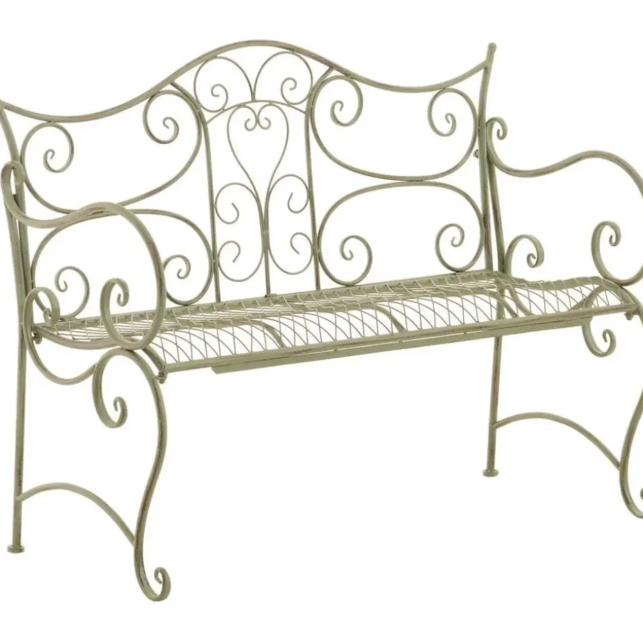 CLP Tuinbank Tara 113 cm - antiek/groen