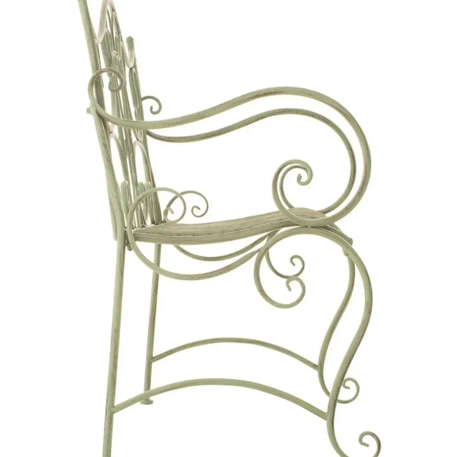 CLP Tuinbank Tara 113 cm - antiek/groen