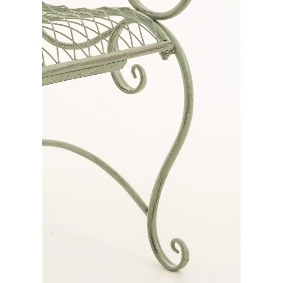 CLP Tuinbank Tara 113 cm - antiek/groen