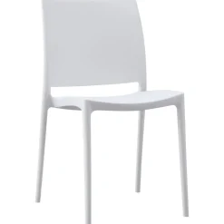 CLP Tuinstoel Meton Kunststof - wit