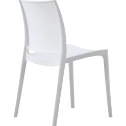 CLP Tuinstoel Meton Kunststof - wit