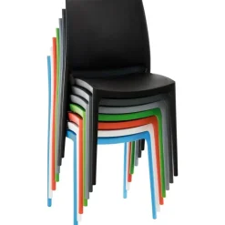 CLP Tuinstoel Meton Kunststof - oranje