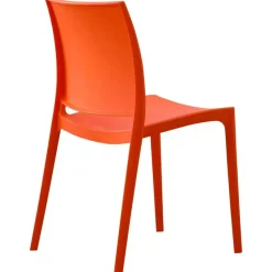 CLP Tuinstoel Meton Kunststof - oranje