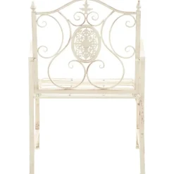 CLP Tuinstoel Punjab Metaal - antiek/creme