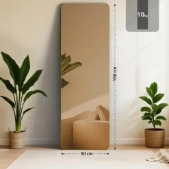 CLP Wandspiegel Gurnee vierkant - Glas - goudglans