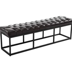 CLP 2-zits Bankje Amun 150 cm - bruin