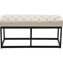 CLP 2-zits Bankje Amun 100 cm - creme