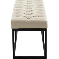 CLP 2-zits Bankje Amun 100 cm - creme