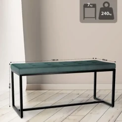 CLP 2-zits Bankje Barci 100 cm - groen