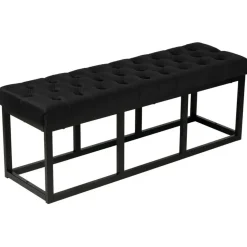 CLP 2-zits Bankje Polson 120 cm - zwart