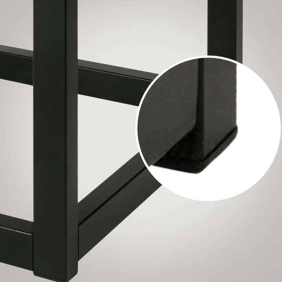 CLP 2-zits Bankje Polson 120 cm - zwart