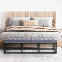 CLP 2-zits Bankje Polson 150 cm - grijs