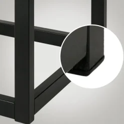 CLP 2-zits Bankje Polson 150 cm - zwart