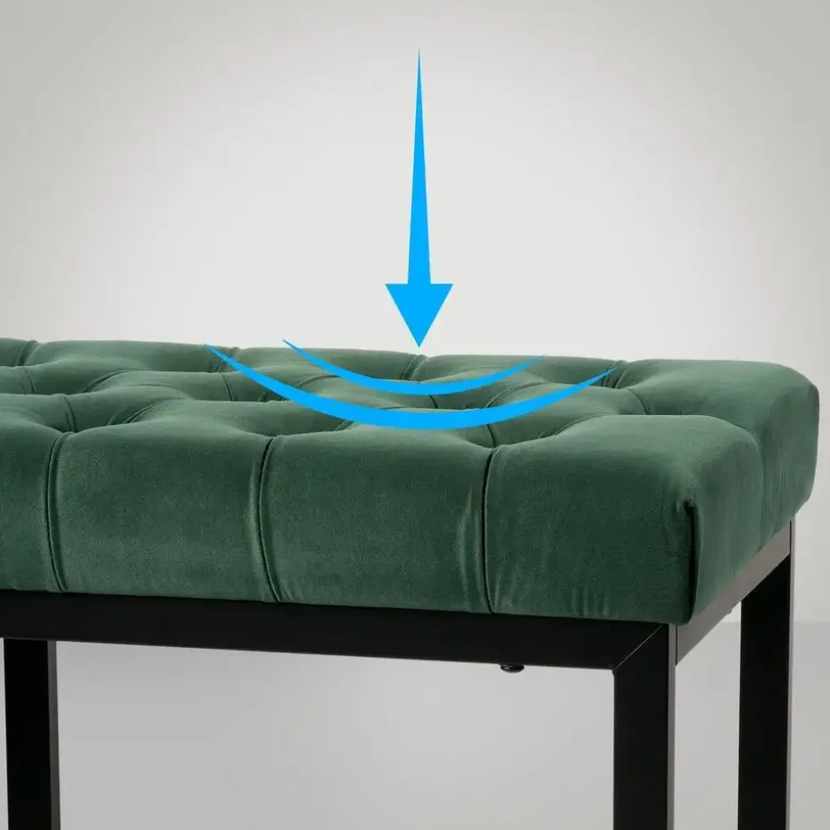 CLP 2-zits Bankje Polson 150 cm - groen