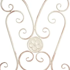 COGGIA - Set van 2 tuinstoelen - Lichtbeige - IJzer