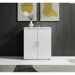 Commode Viviane 60cm met 2 deuren - wit