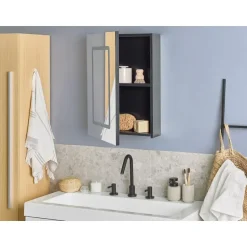 CONDOR - Badkamermeubel - Zwart - Multiplex