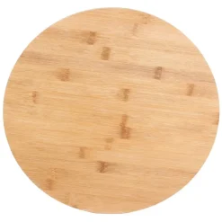 Cook Concept draaibaar serveer plateau - bamboe hout - D35 cm