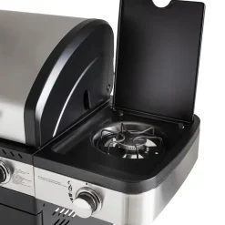 Cook'in Garden Barbecue FIDGI 8 - Zwart - Staal