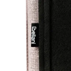 CORIO - Tweepersoonsbed - Taupe - 140 x 200 cm - Polyester