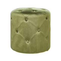 COROLLA - Poef - Olijfgroen - Fluweel