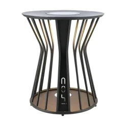 Cosilumia loungetafel met verlichting Ø 52 x 60 cm - black