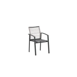 Cosmo dining fauteuil - rope natural - gevuld textileen