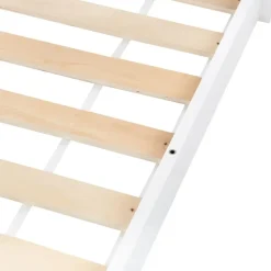 COSSAYE - Kinderbed - Wit - 90 x 200 cm - Grenenhout