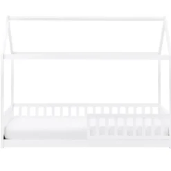 COSSAYE - Kinderbed - Wit - 90 x 200 cm - Grenenhout
