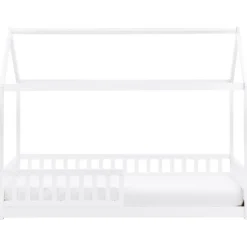 COSSAYE - Kinderbed - Wit - 90 x 200 cm - Grenenhout