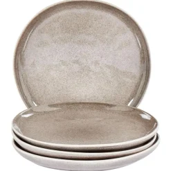 COSTMARY - Bijzetborden set van 4 - Grijs - Steengoed