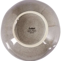 COSTMARY - Diepe borden set van 8 - Grijs - Steengoed