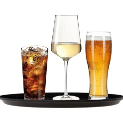 Cosy&Trendy dienblad - Zwart - Ø 35,5 cm