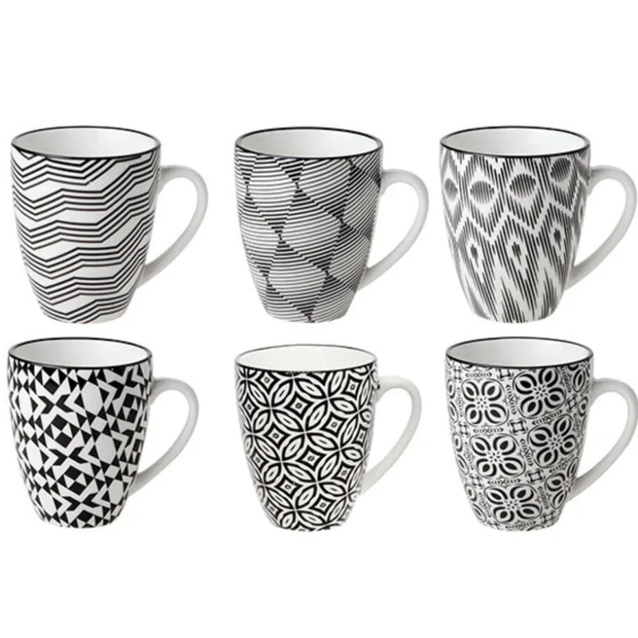 Cosy&Trendy Nikko design mok - 19 cl - Set-6