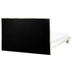 CRESSAT - Tweepersoonsbed - Off-white - 140 x 200 cm - Bouclé