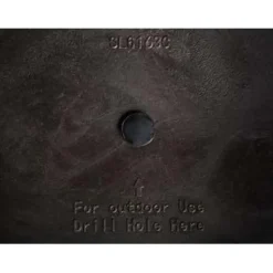 CROTON - Plantenbak - Wit - 35 cm - Stenenmix