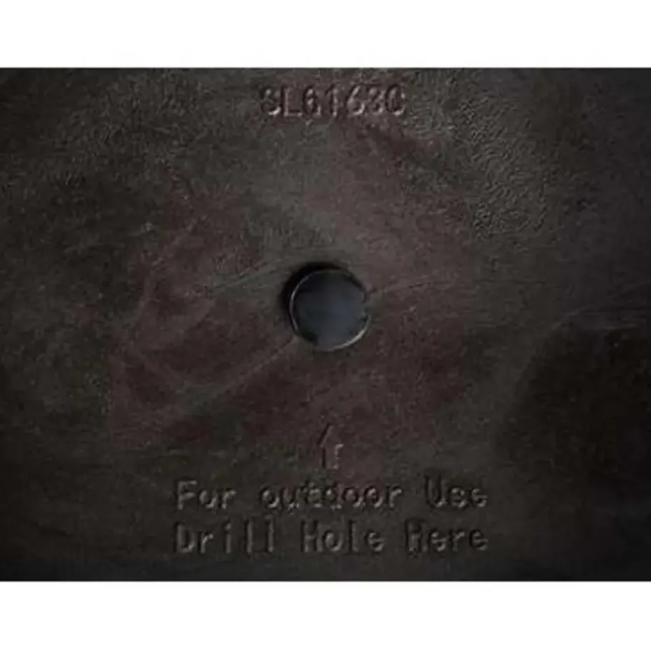 CROTON - Plantenbak - Wit - 35 cm - Stenenmix